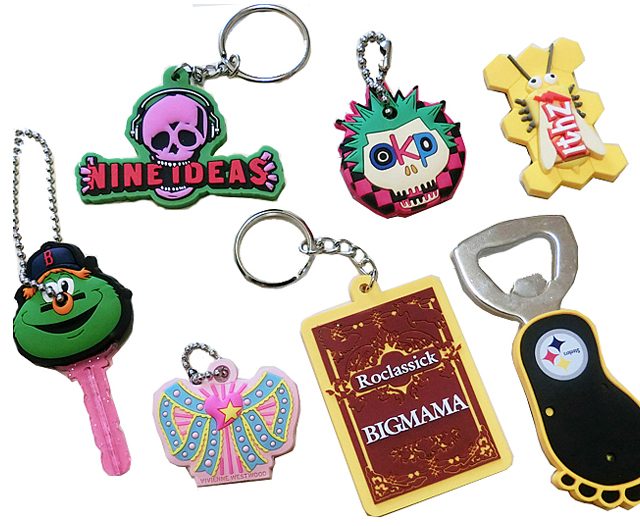 ラバーキーホルダー